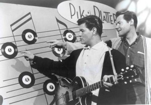 At right with Ritchie Valens
